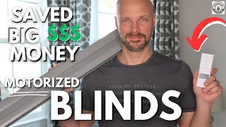 Saved BIG MONEY on Motorized Blinds | Allen and Roth Cellular Shades Review