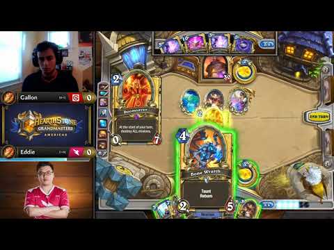 Gallon vs Eddie - Hearthstone Grandmasters Americas S2 2019 - Week 1