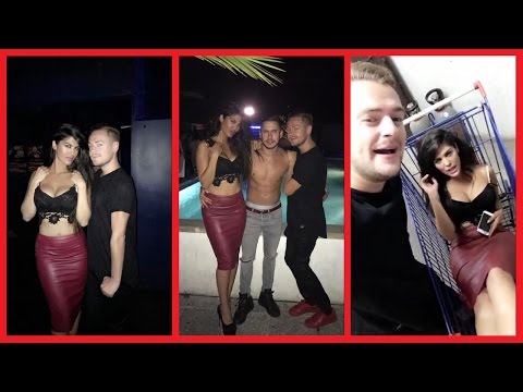 Stories Snapchat Jeremstar avec Lauren et Mikael (La Revanche des Ex) du 16/09/2016