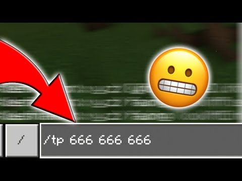 Do Not Go To These Coordinates On The 666 Seed In Minecraft PE (Scary Coordinates)