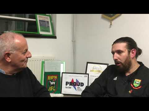 First interview with Lee Allinson, the new manager of Hendon FC