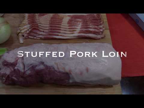 Smoked Stuffed Pork Loin/ Bacon wrapped Pork Loin/ Best Stuffed Pork Loin