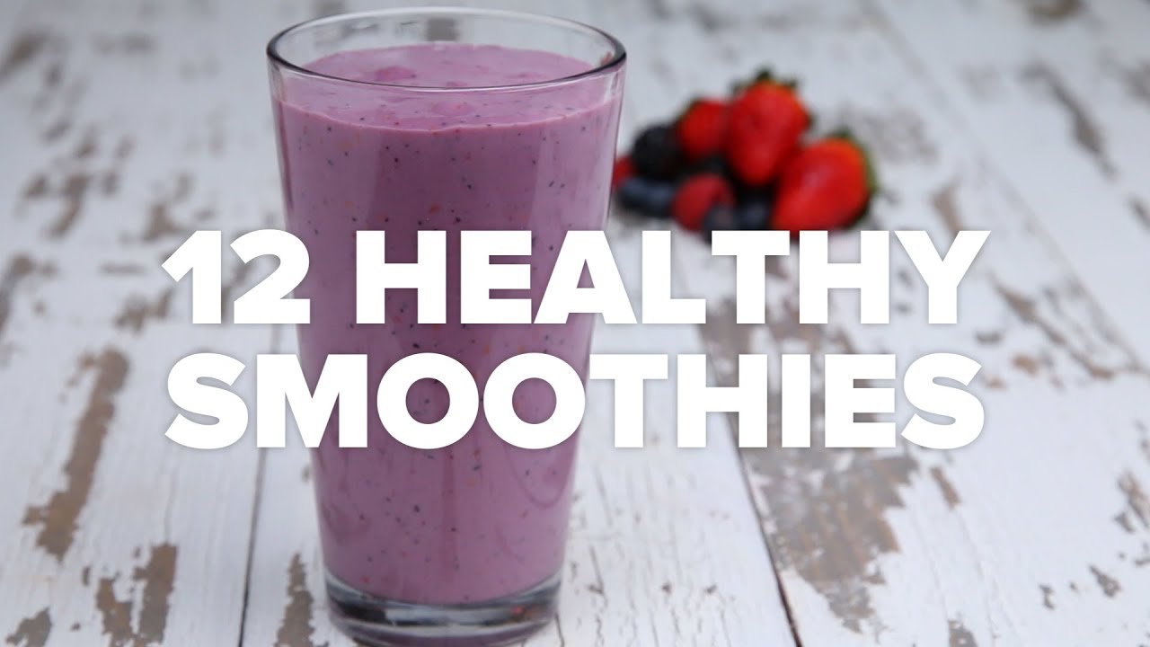 12 Healthy smoothies