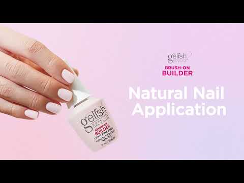 Brush On Builder Gel - Natural Nail Application