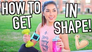 Fitness Routine 2016! How To Get in Shape! + GIVEA