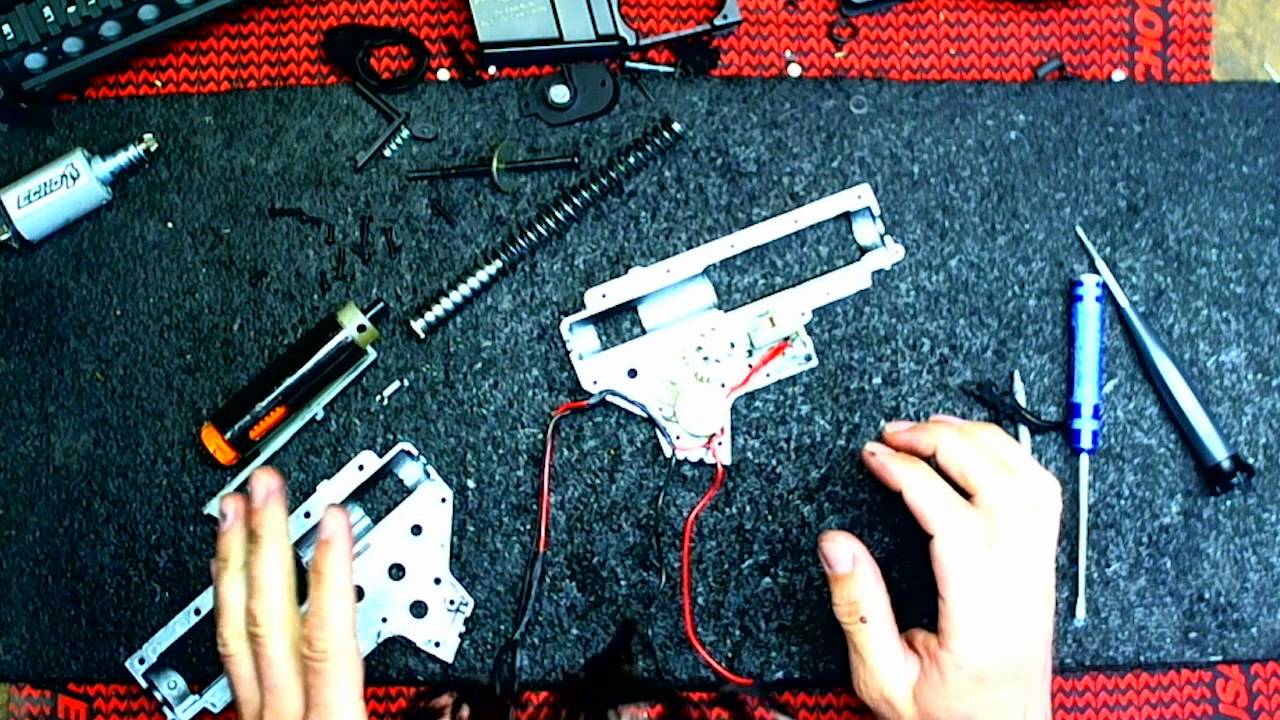 Echo1 M4 Gearbox Takedown and Build