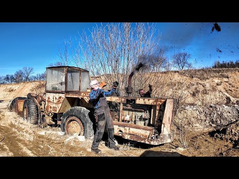 Ładowarka kopalniana ŁK-1 od 18 lat stała nieużywana na kopalni ! Czy daliśmy radę ją uruchomić ???