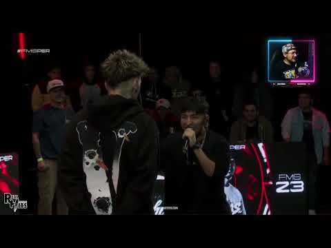 NEKROOS PARTIENDO MADRES 😅 🔥 MINUTAZO VS CACHA REACCIÓN PRODUCTOR | FMS