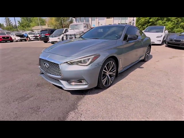 2017 INFINITI Q60 COUPE 4-CYL, TURBO, 2.0 LITER 2.0T PREMIUM COUPE 2D