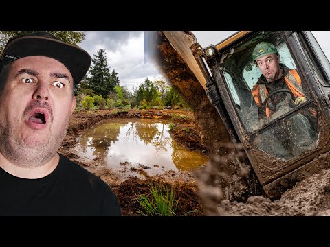 Daz & Will Destroy Daz's Garden | Daz's Pond