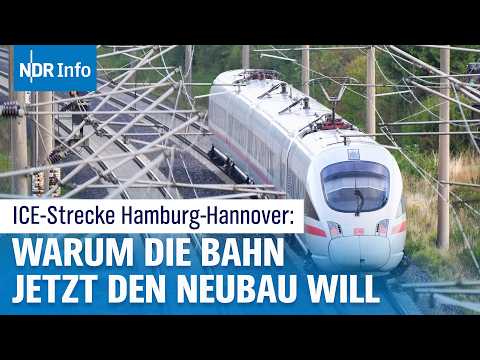Neubau oder Alpha-E? DB Plan für ICE-Neubaustrecke sorgt für Streit | NDR Info