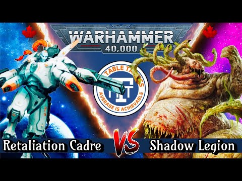 Warhammer 40k Battle Report: Retaliation Cadre VS Shadow Legion