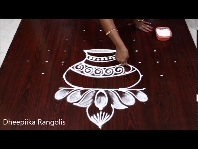 Sankranti muggulu for bhogi by dheepiika