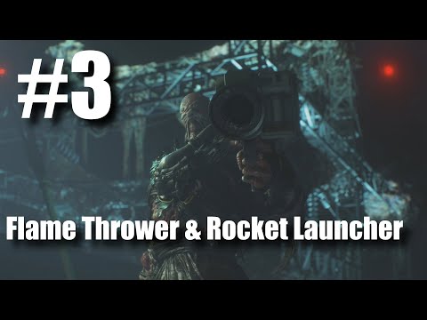 Resident Evil 3 Remake PC Walkthrough No Commentary Part 3 - Nemesis Boss Fight