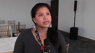 Gobernadora de la comarca Emberá Wounaan Raquela Carpio