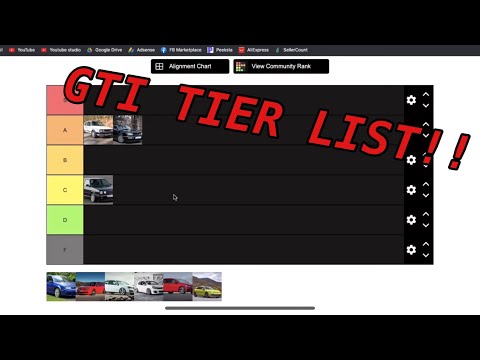 The VW GTI Generations Tier List!
