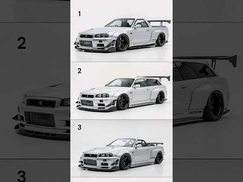 9 INSANE GTR R34 Concepts You Won't Believe Are Real! #shorts #carshorts