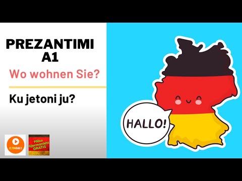 Mëso Gjermanisht A1 - Mësimi si të Prezantohemi në Gjuhën Gjermane