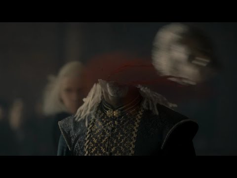 Daemon Targaryen Killing Vaemond Velaryon | He can keep his tongue #houseofthedragon