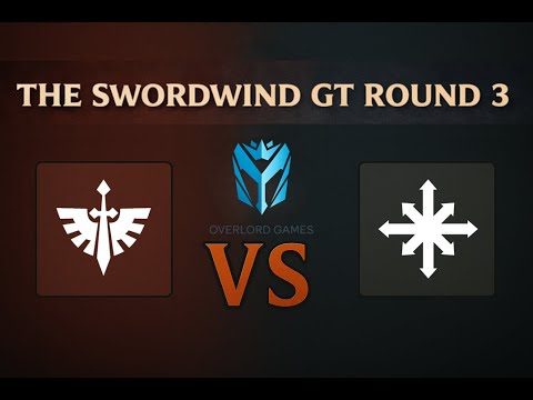 Swordwind GT - Round 3 - Dark Angels (Gladius) vs Chaos Space Marines (Fellhammer) | Battle Report