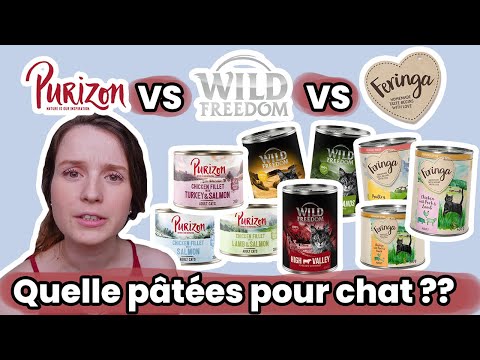 Pâtées pour Chat : Purizon vs Feringa vs Wild Freedom | Analyse et Décryptage Marketing