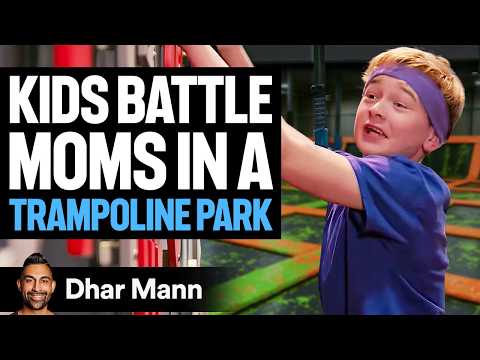 KIDS BATTLE Moms In A TRAMPOLINE PARK - Mischief Mikey S2 E02 | Dhar Mann Studios