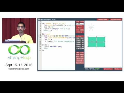 "Sketch-n-Sketch: Interactive SVG Programming with Direct Manipulation" by Ravi Chugh