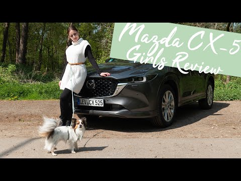 Larissa fährt den neuen 2022 Mazda CX-5 Sports-Line Plus [4K] - Autophorie