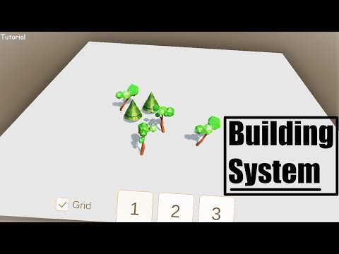 How to make a simple BUILDING SYSTEM in Unity C#!
