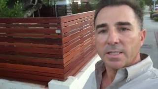 Contemporary fence and gate install in Culver city.