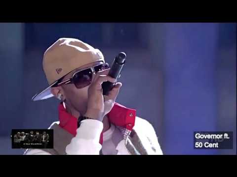 Governor ft.  50 Cent -  Here We Go Again ( Live on Lopez Tonight 2011 )