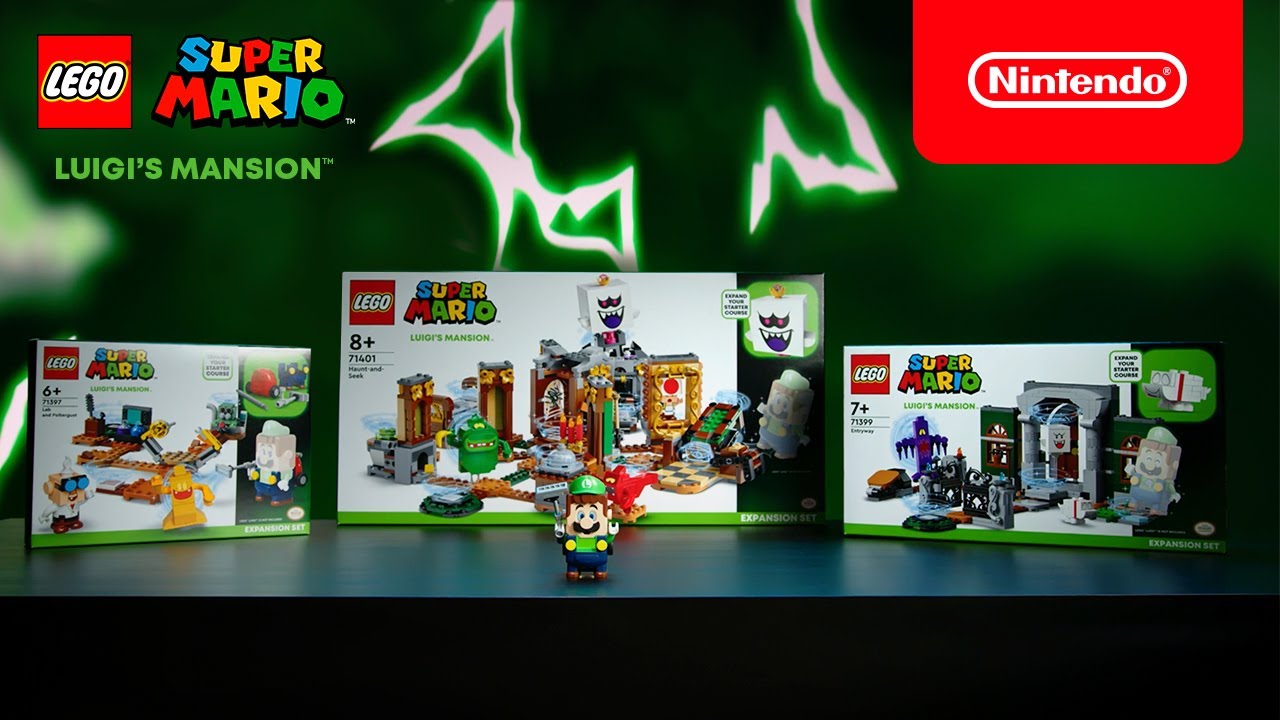 レゴ スーパーマリオ ルイージマンションのセットが登場 - LEAKs