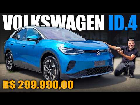 VOLKSWAGEN ID.4 é melhor que os elétricos chineses de 300 mil reais?