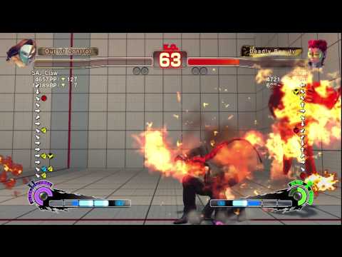 SAJ_Claw [Vega] vs. borukan [C. Viper] | SSF4 Arcade Edition