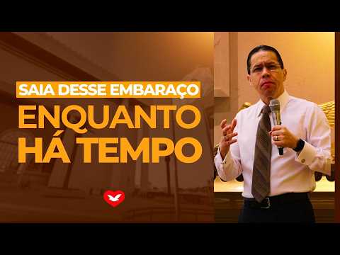 Saia desse embarço enquanto à tempo | Bispo Jadson Santos.