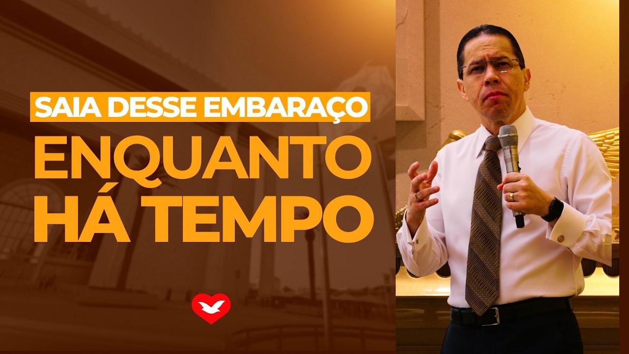 Saia desse embarço enquanto à tempo | Bispo Jadson Santos.