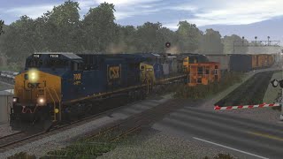 Trainz 2019 Railfanning on the CSX Grangehamp subdivision