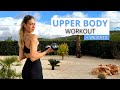 10 MIN. PERFECT UPPER BODY WORKOUT + WEIGHTS | train for toned arms, back & chest