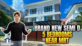 Singapore Landed House For Rent | Brand New Semi D | 5 Bedrooms | Near Bartley MRT