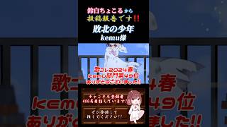 【投稿報告】#敗北の少年 /#kemu #歌ってみた #cover #オリジナルmv #歌い手 #ボカロ歌ってみた #shorts #short