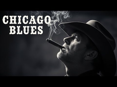 Old Style Chicago Blues Guitar Session Smooth Electric Riffs with Deep Urban Soulful Vibes