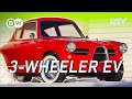 Nobe A Beautiful Tiny Modern Classic 3 Wheeler EV From Estonia