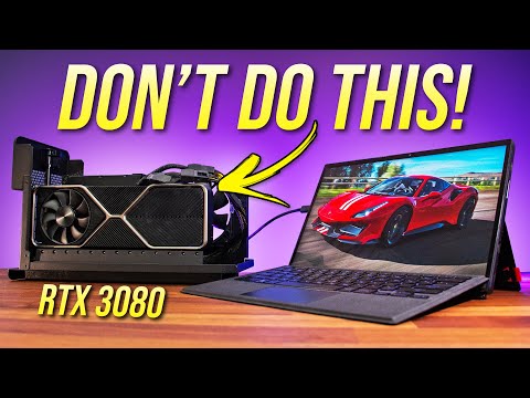 3 BIG Z13 eGPU Problems! Thunderbolt or XG Mobile?