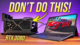 ASUS ROG Flow Z13 - 3 BIG Z13 eGPU Problems! Thunderbolt or XG Mobile?