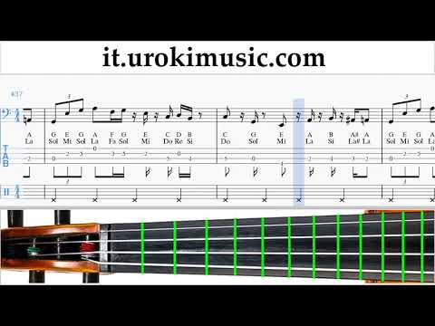Corso di Violoncello Super Mario Bros - Theme Tablature Tab um-a276