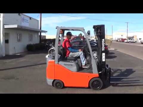 2011 Toyota 8FGCU18 - 3500lb Capacity LP Forklift for Sale in Phoenix, AZ