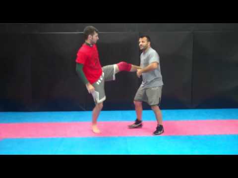 Kenny Johnson BOLT Wrestling Single Leg Technique at Leicester Shootfighters MMA Academy
