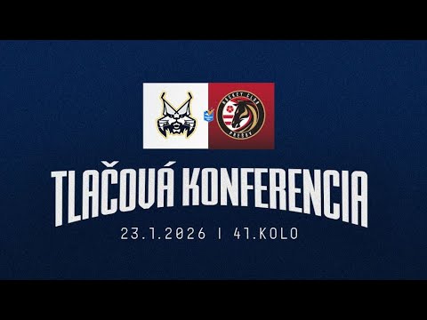 Tlačová konferencia po 41.kole Tipsport Ligy (HC Prešov) 