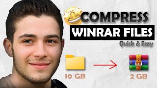 How to Compress Any File Using WinRAR (UPDATED 2025) | Step-by-Step Guide