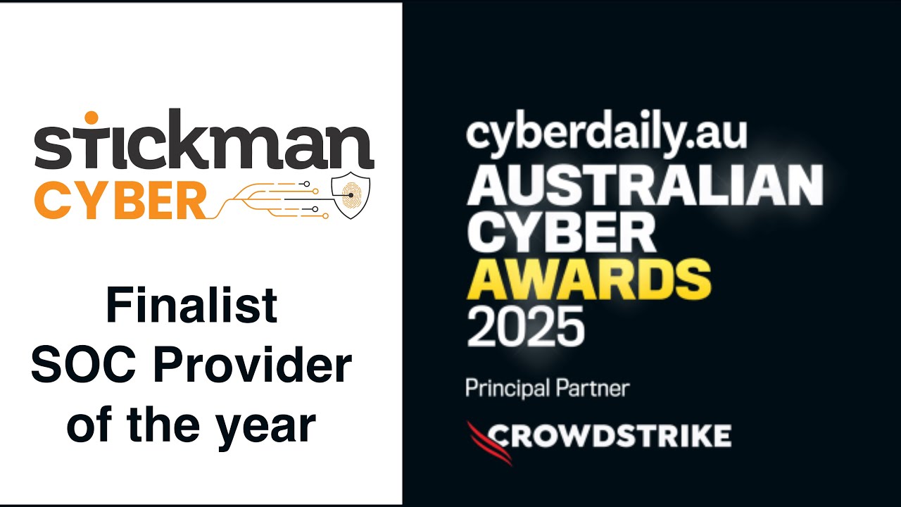 StickmanCyber - Finalist in the category of SOC Provider of The Year at Australian Cyber Awards 2025
